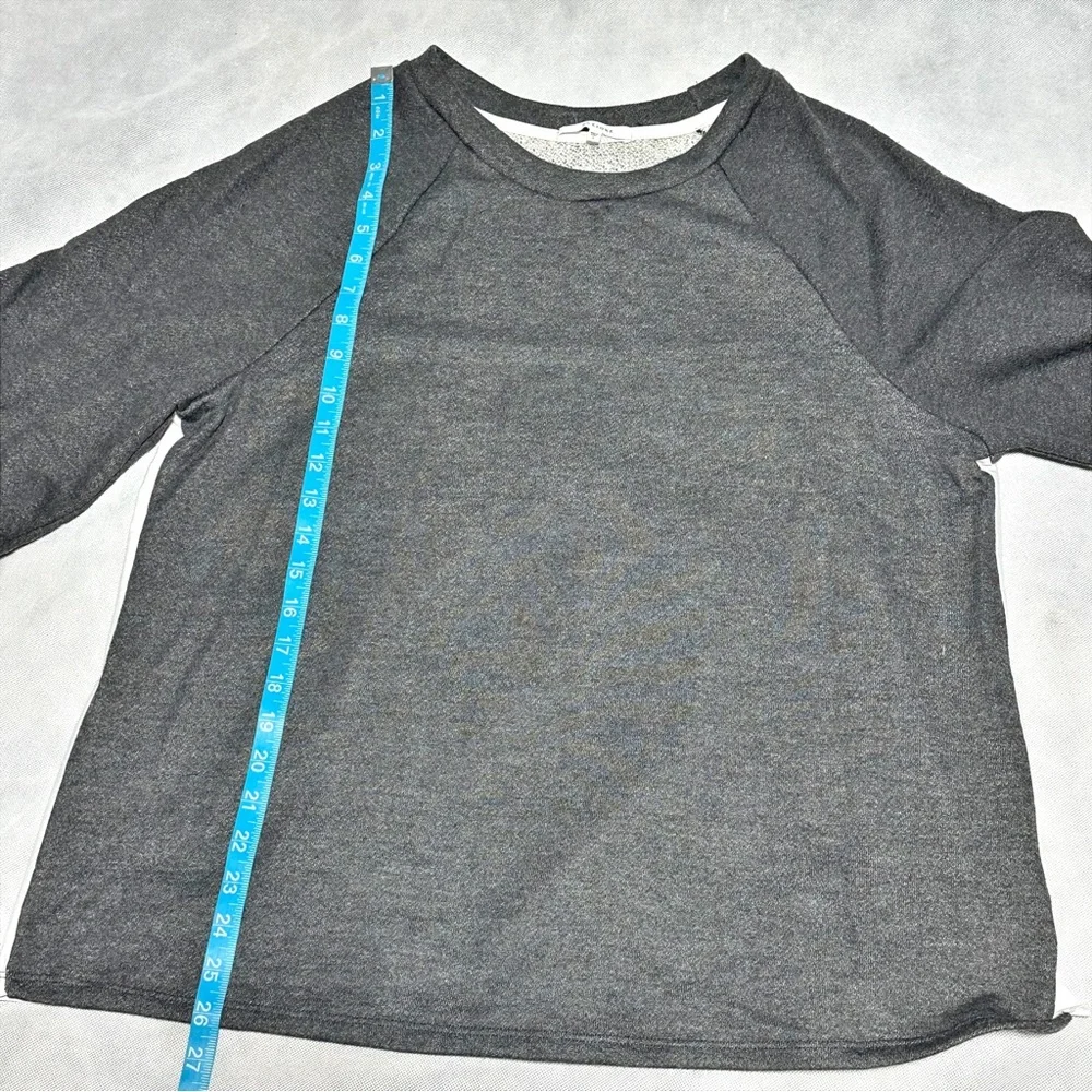 Pleione 3/4 Sleeve Sweatshirt Top